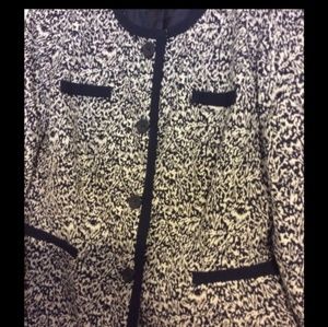 Danillo Women Blue and Patteroned Suit